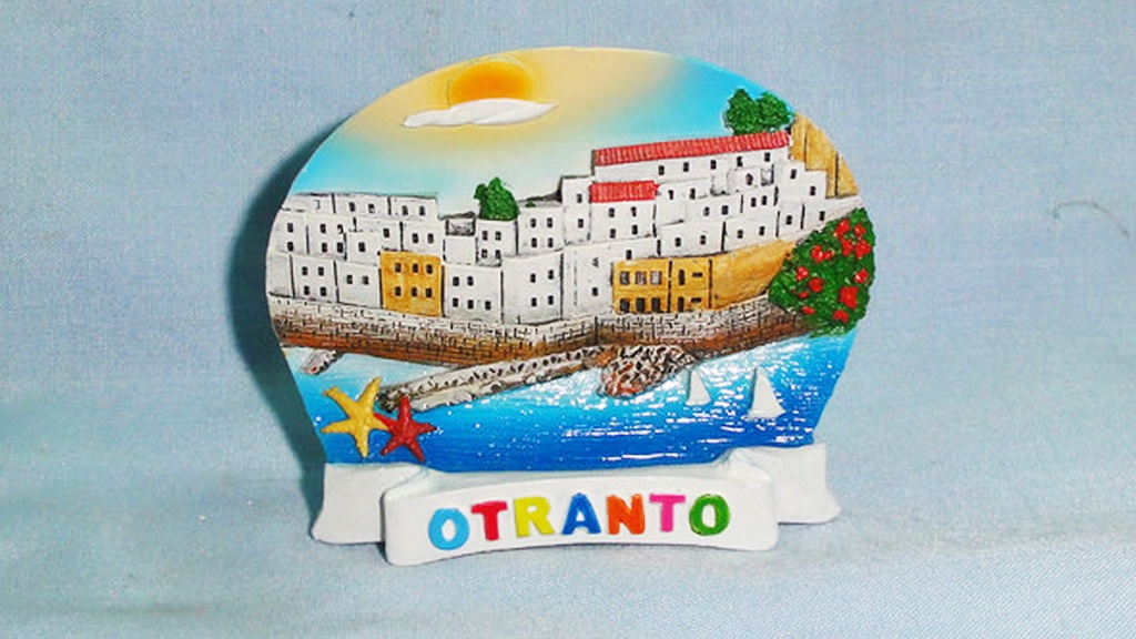 PIATTO OVALE C/BASE RES C/VED OTRANTO 