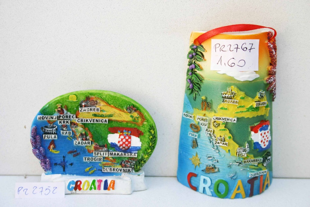 TEGOLA RESINA C/MAPPA CROATIA 