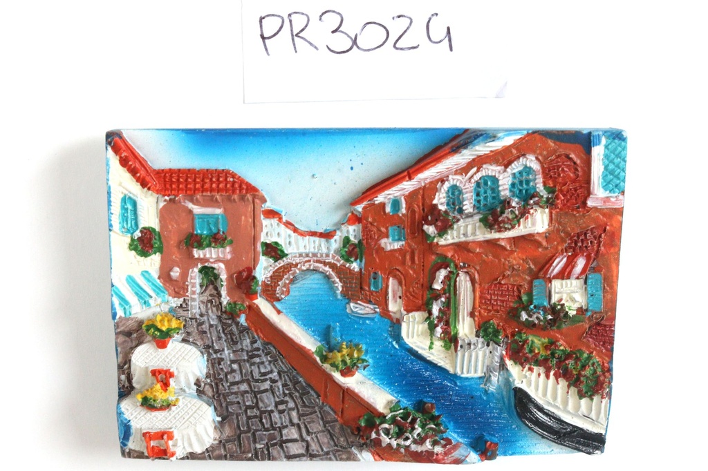 MAGNETE RESINA VEDUTA VENEZIA TENDE 