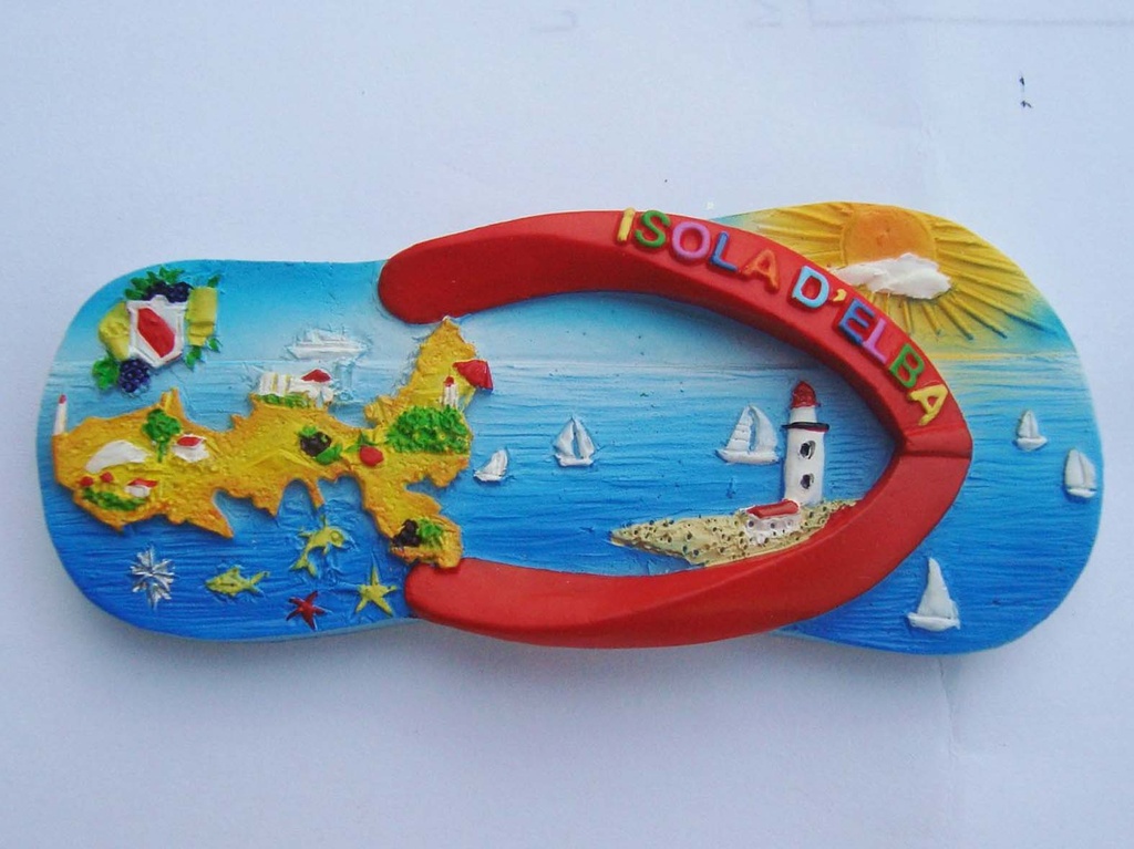 MAGNETE RESINA CIABATTINA IS. D'ELBA 