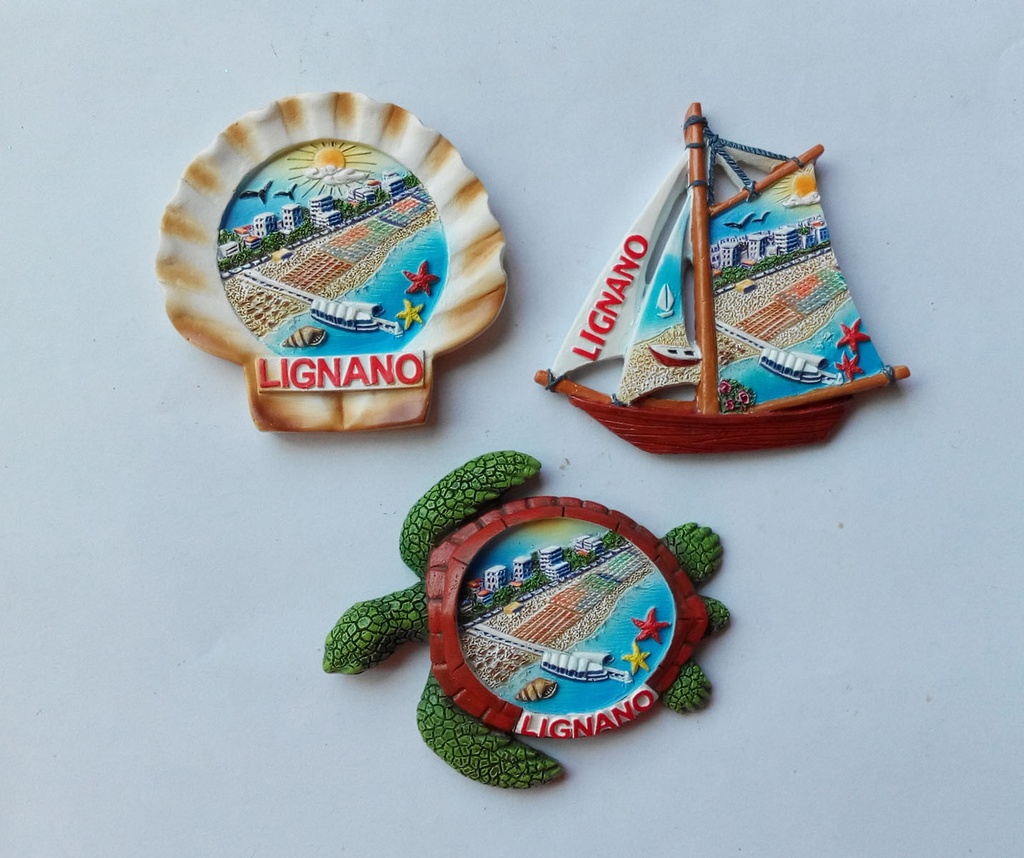 MAGNETE RESINA TARTARUGA LIGNANO 