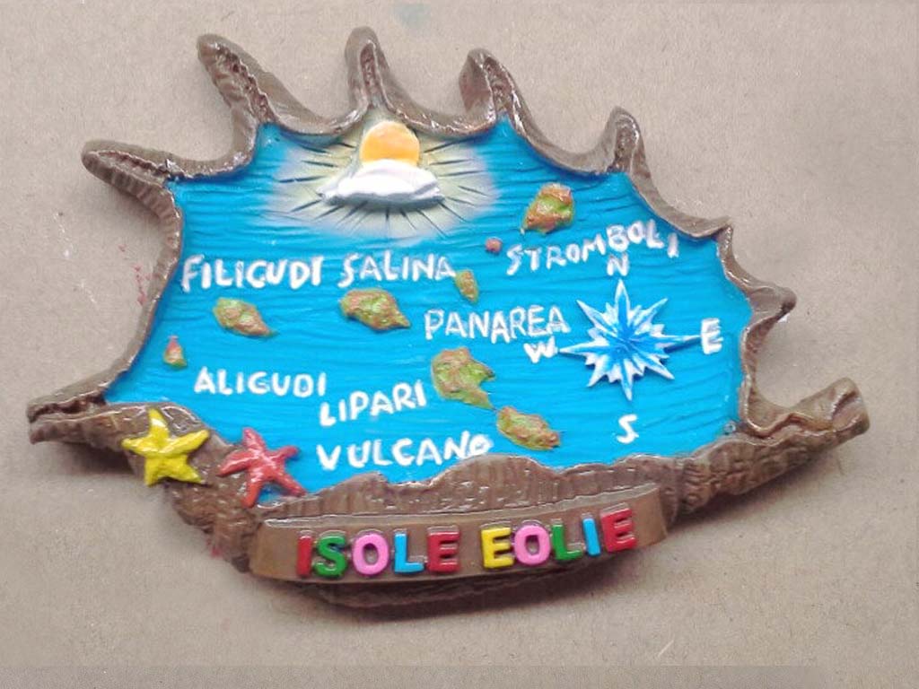 MAGNETE RESINA LAMBIS ISOLE EOLIE 