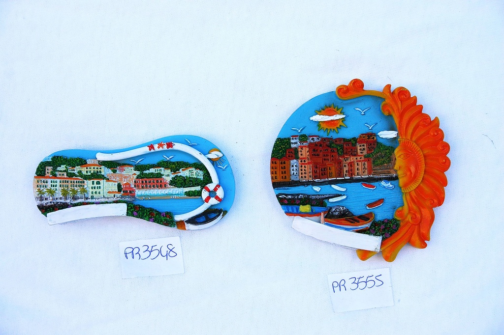 MAGNETE RESINA CIABATTA VEDUTA GEN. LIG. 