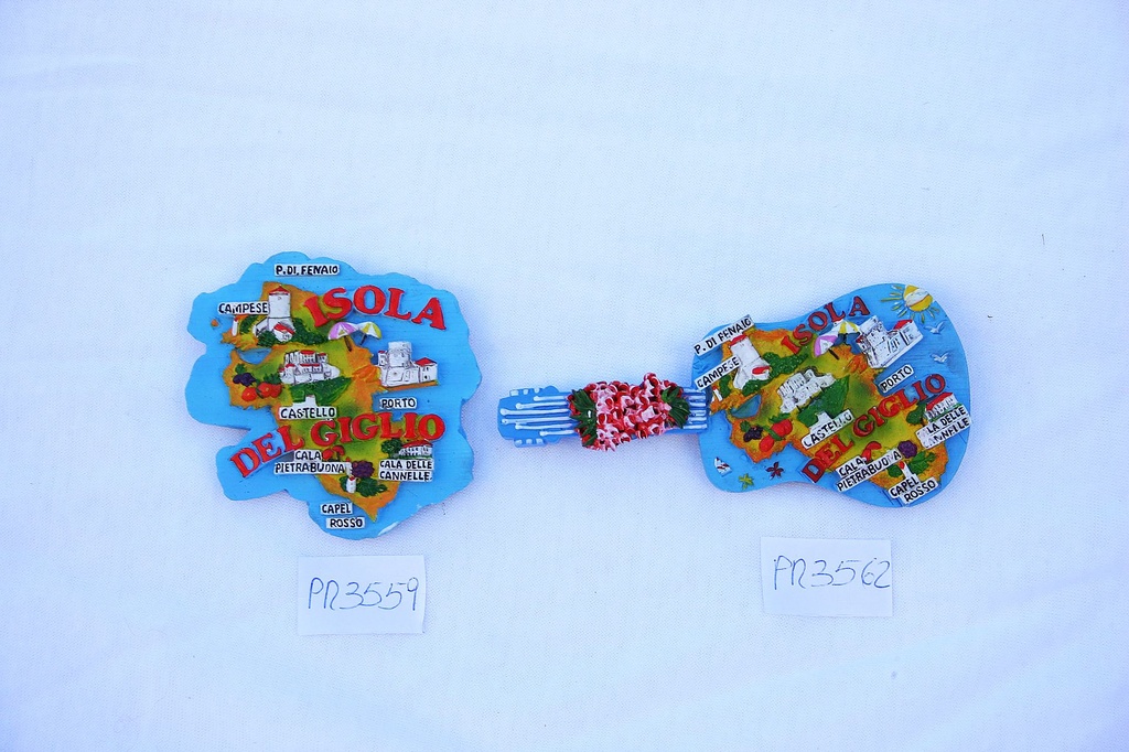 MAGNETE RESINA CHITARRA ISOLA DEL GIGLIO 