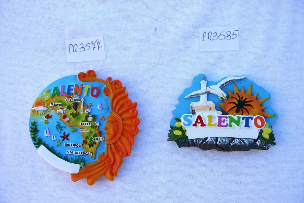 MAGNETE RESINA SOLE VEDUTA SALENTO 