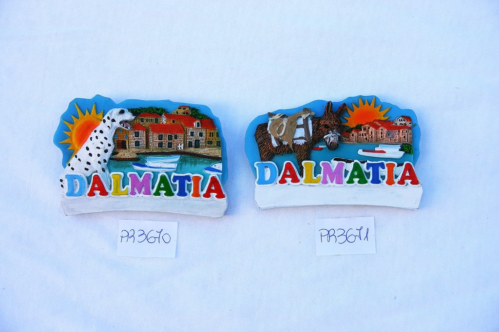 MAGNETI RESINA FORMA C/ASINO DALMATIA 