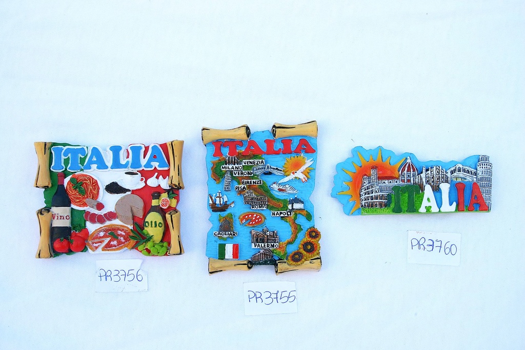 MAGNETE RESINA PERGAMENA PRODOTTI ALIM. ITALIA 