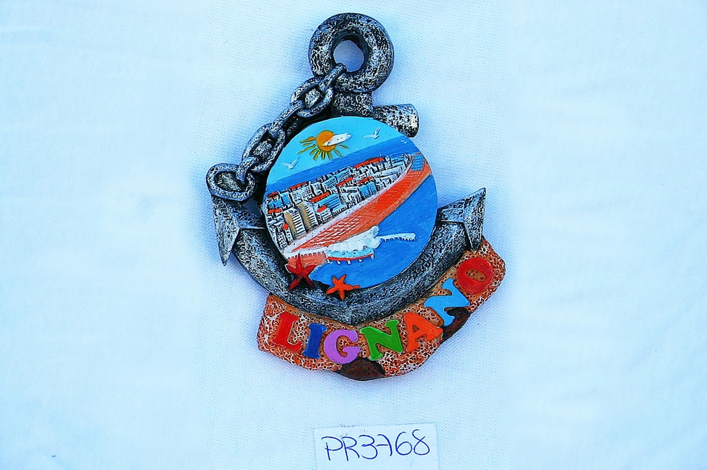 MAGNETE RESINA ANCORA C/VEDUTA LIGNANO 