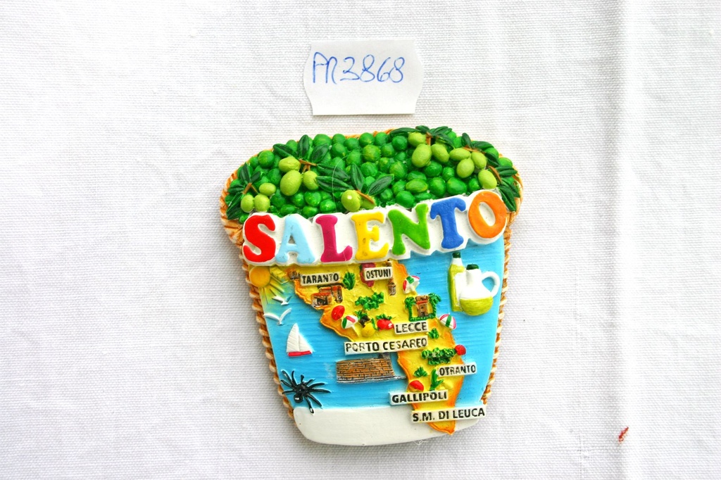 MAGNETE RESINA CESTINO SALENTO 