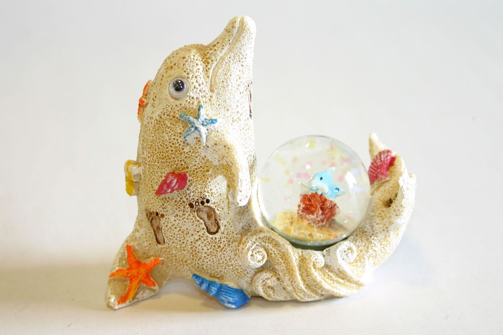 DELFINO RESINA SABBIA C/BOLLA NEVE 