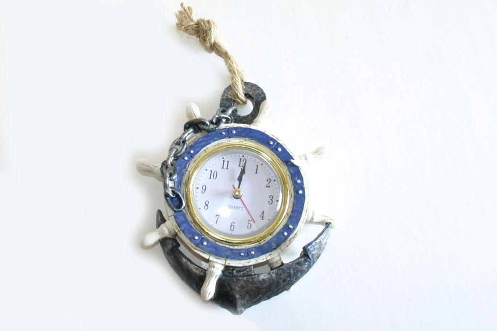 ANCORA RESINA C/OROLOGIO 