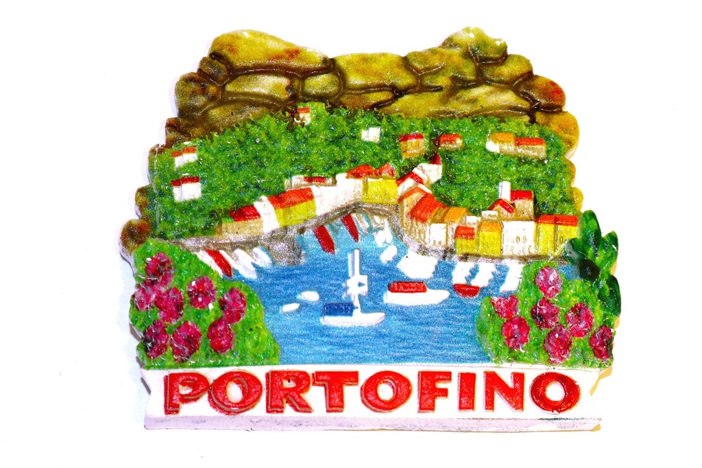 MAGNETE RESINA PORTOFINO ROCCE C/VEDUTA 