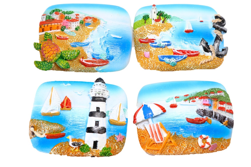 MAGNETE RESINA RETT VEDUTA 4 MOD ASSTI 