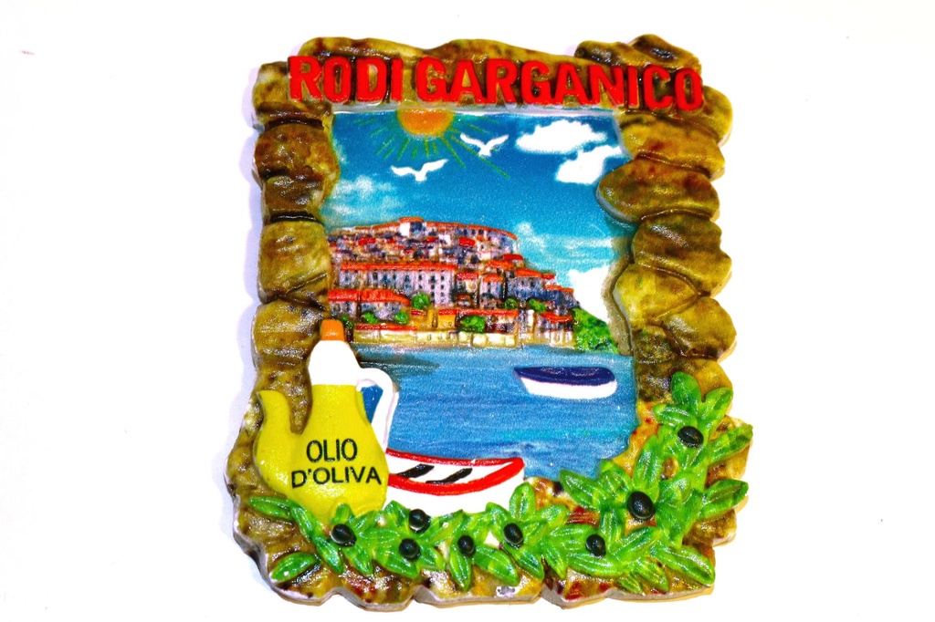 MAGNETE RESINA ROCCIA VERTICALE RODI GARGANICO 