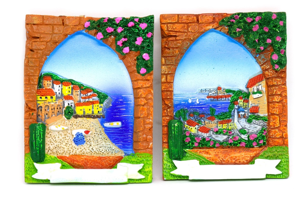 MAGNETE RESINA FINESTRA C/VEDUTA 