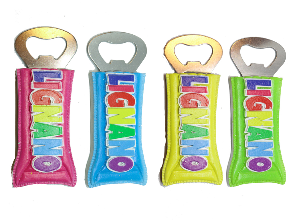 MAGNETE APRIBOTTIGLIA MATERASSINO LIGNANO 4 COL 