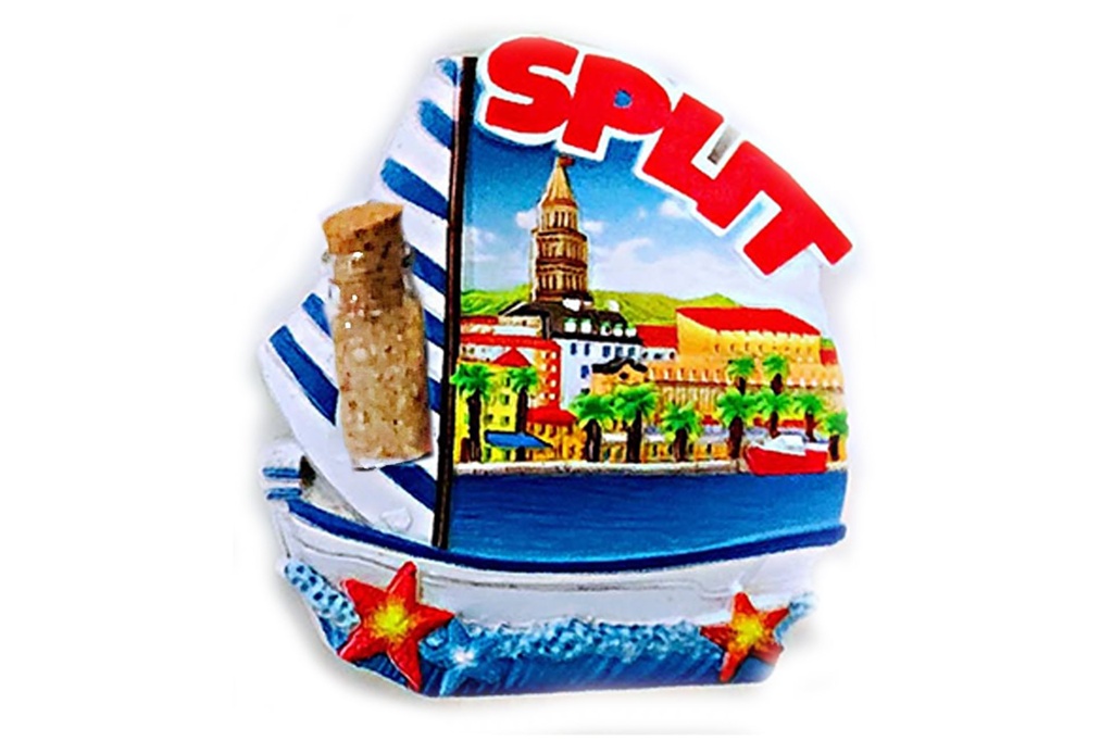MAGNET OD SMOLE S BOČICOM  SPLIT 