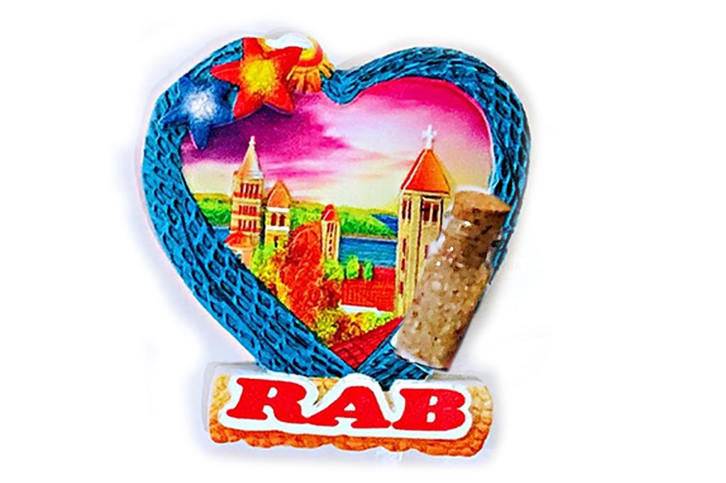 MAGNET OD SMOLE S BOČICOM RAB 