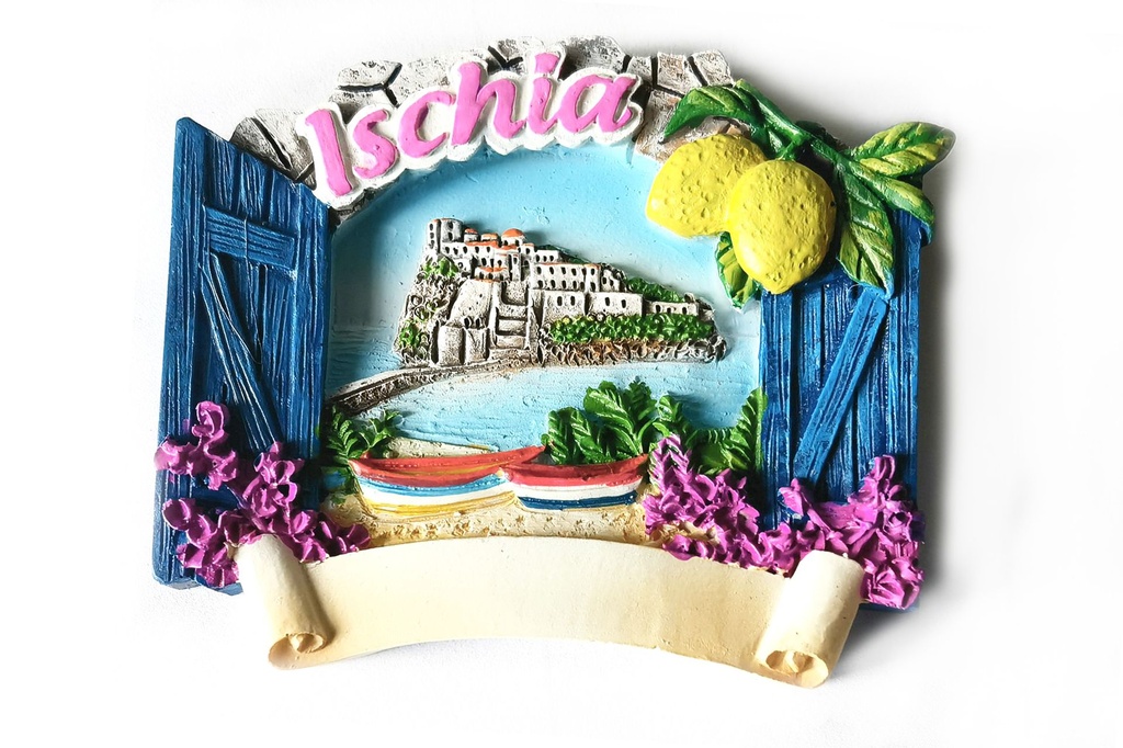 MAGNETE RESINA FINESTRA ISCHIA 
