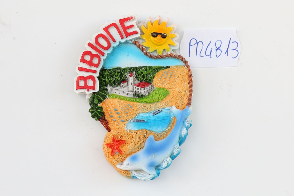 MAGNETE RESINA VEDUTA SOLE BIBIONE 