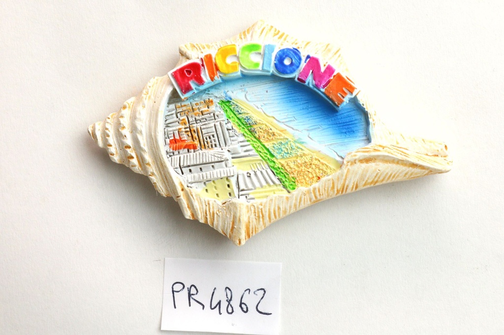 MAGNETE RESINA CONCHIGLIA RICCIONE 