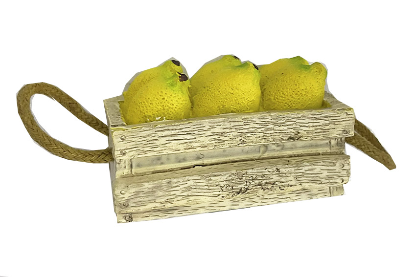 MAGNETE RESINA CESTO LIMONI RETT 