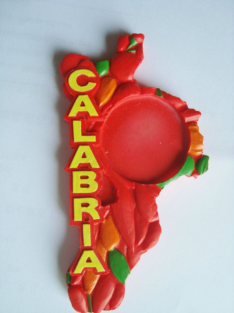 MAGNETE RESINA CALABRIA PEPERONCINI C/STICKER 