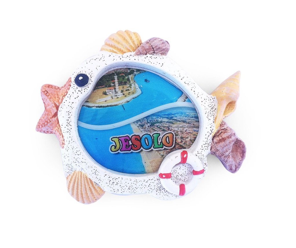 MAGNETE PESCE RESINA DA PERS. RESINATO 