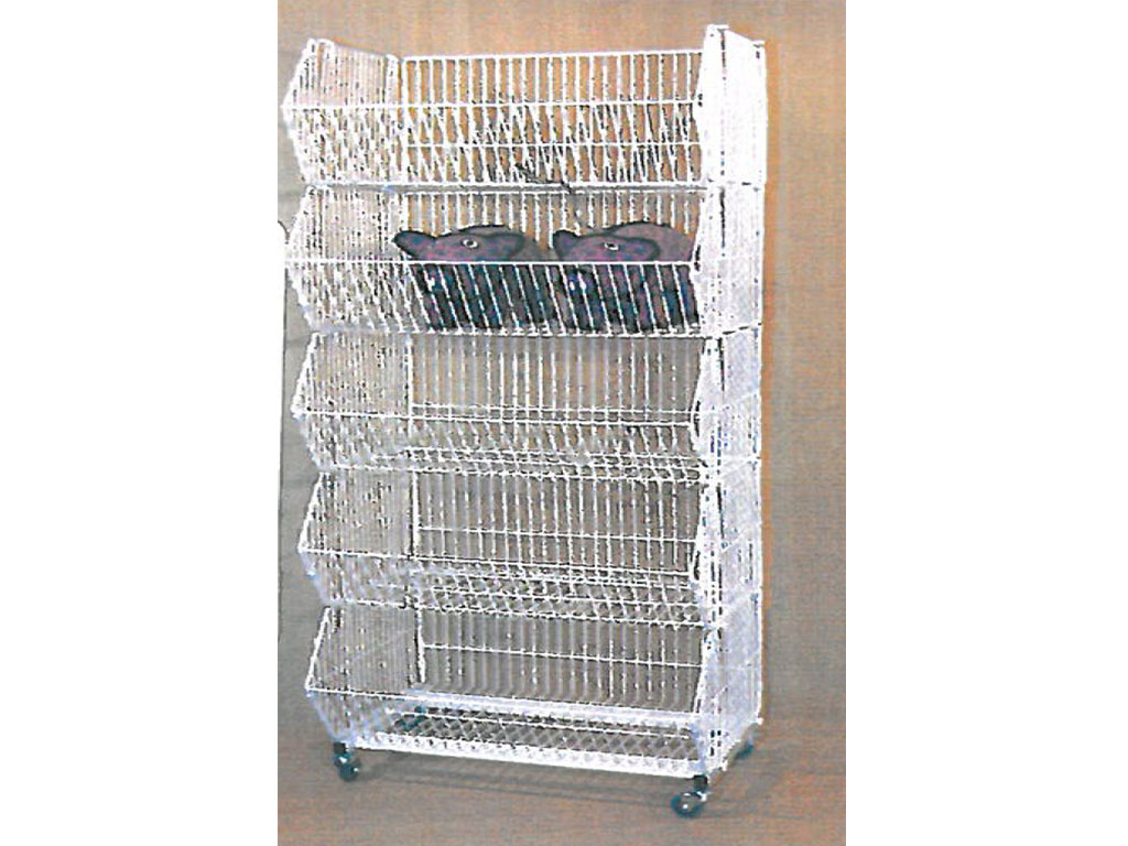 METALNI STALAK H160*50*60 