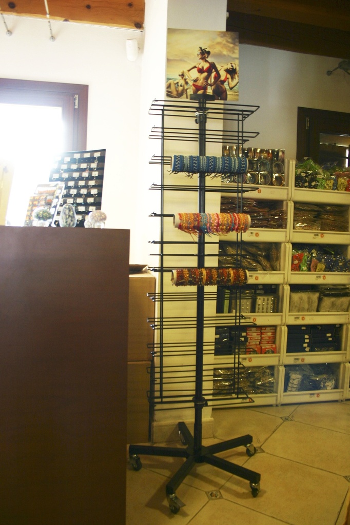 METALNI STALAK ZA NARUKVICE  (24 TUBE) H175 