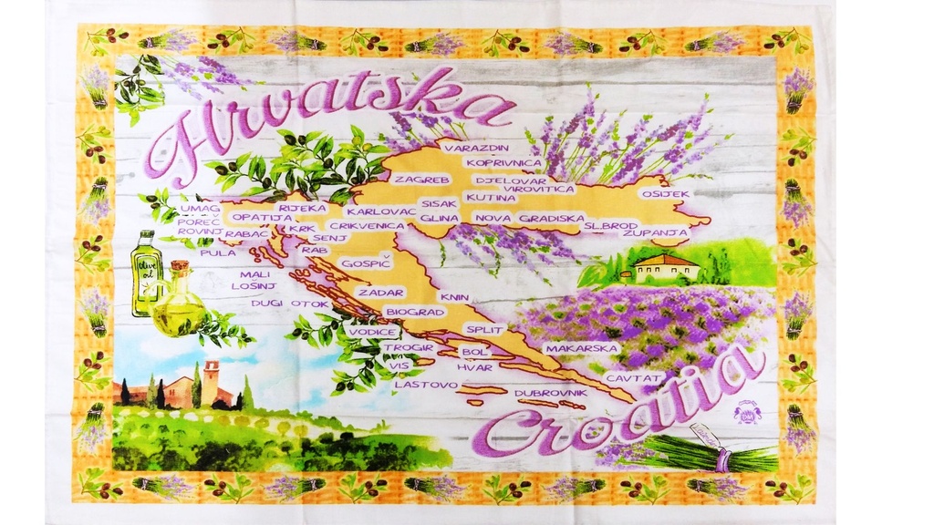 KUHINJSKA KRPA 50*70 CM CROATIA 
