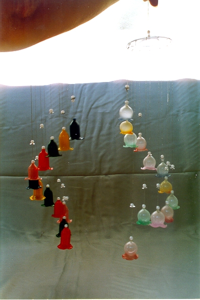 SCACCIAP. VETRO 12 CAMPANELLE TUB. COL. 