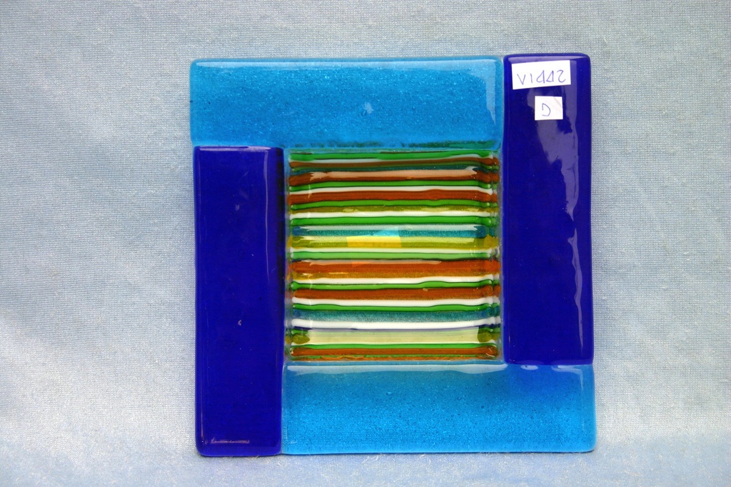 STAKLENI TANJUR 16x16  