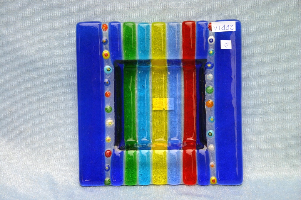 STAKLENI TANJUR  16x16  