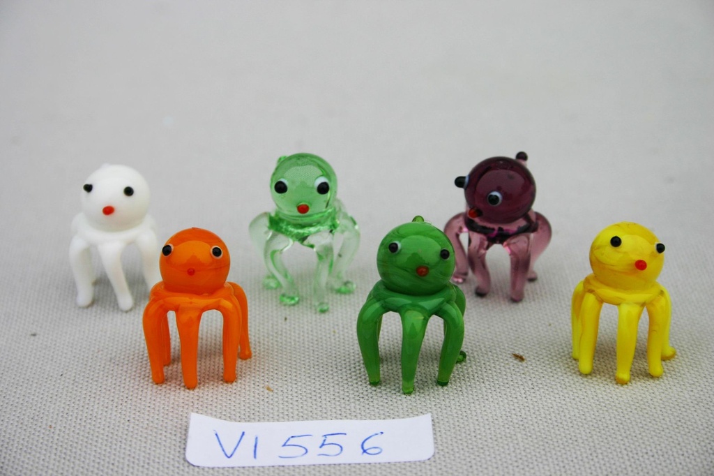 POLIPI VETRO PICCOLI 6 pz/cf 
