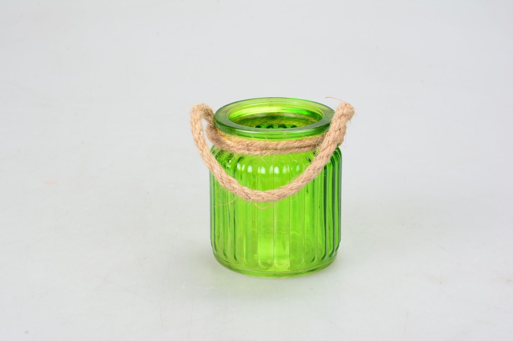 VASETTI VETRO D'APPENDERE COLORI ASS H CM 13 