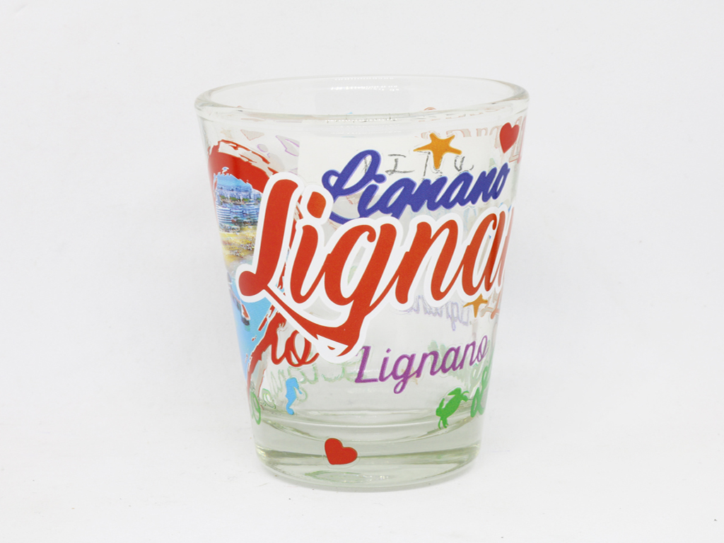 SHOT GLASS VETRO 10OZ PAROLE LIGNANO 