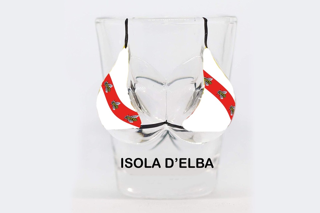SHOT GLASS VETRO TOP ISOLA D'ELBA 