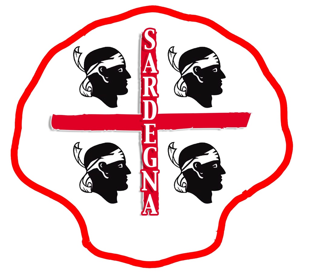 PIATTO VETRO CONCHIGLIA SARDEGNA 4 MORI 