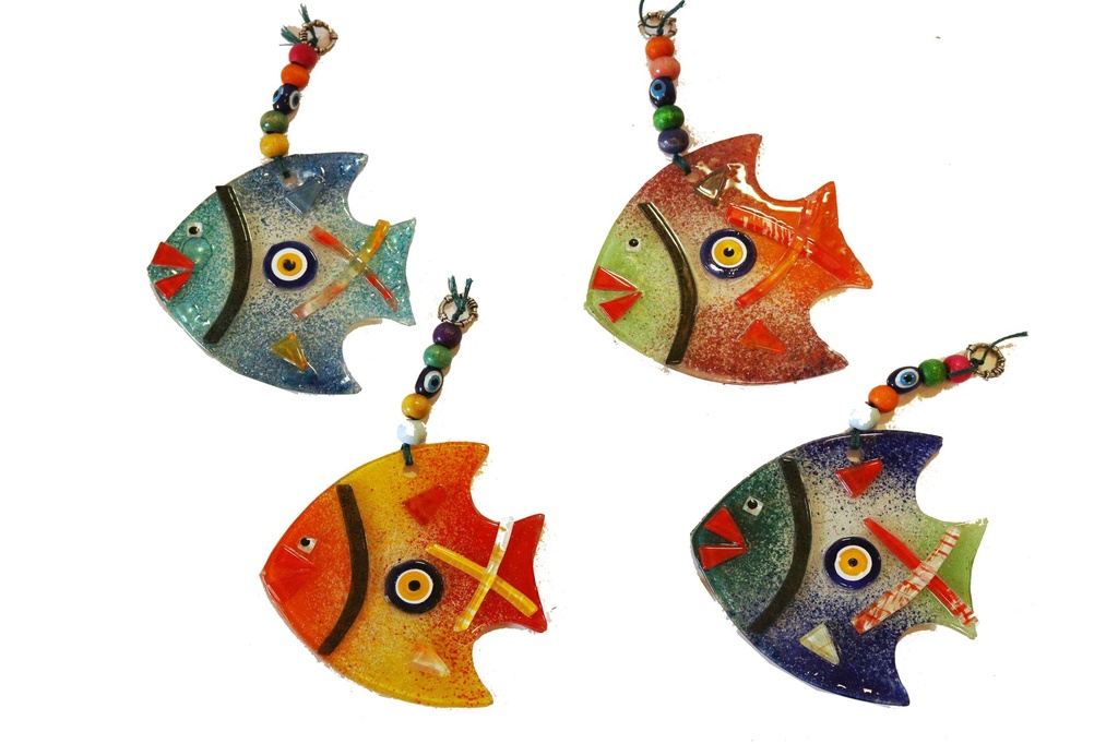 STAKLENA RIBA 16*9.5 CM  