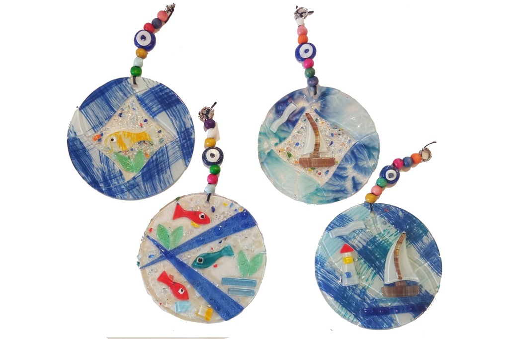 STAKLENI UKRAS 12 CM  