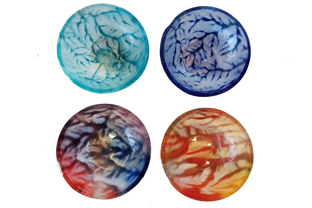 STAKLENI TANJURIĆ DIAM 9 CM  