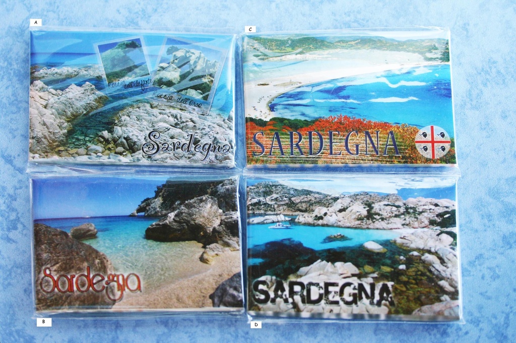CARTOLINA MAGNETE SARDEGNA CALA GOLORITZE 