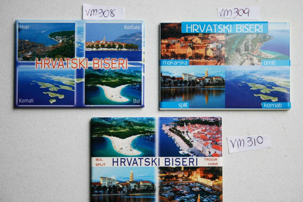 CARTOLINA MAGNETE HRVATSKI BISERI 