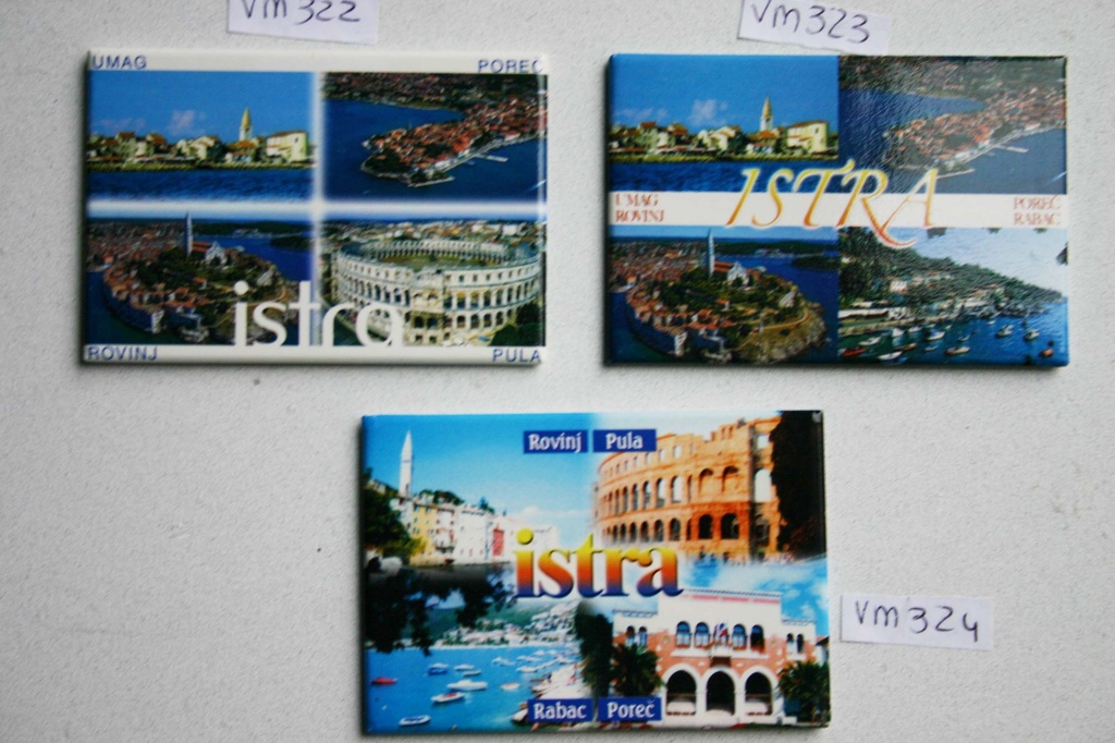 CARTOLINA MAGNETE ISTRIA MULTI 