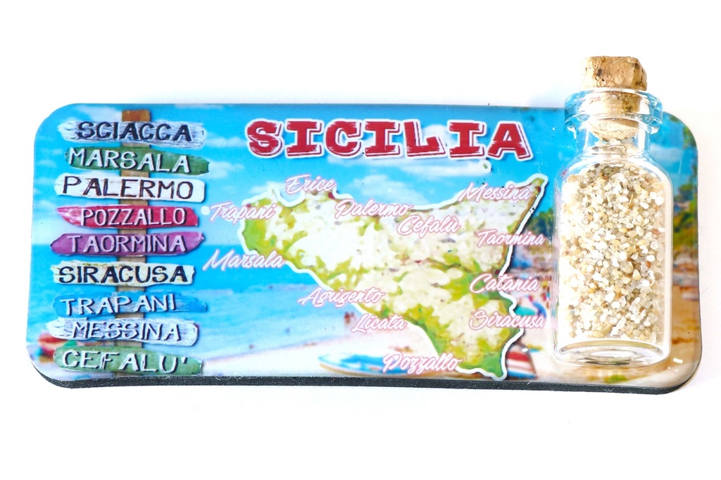 MAGNETE RES EPOXY RETTANGOLARE SICILIA SEGNALI 