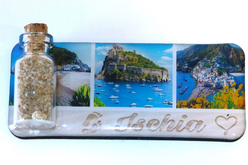MAGNETE RES EPOXY RETTANG ISCHIA COLLAGE SABBIA 