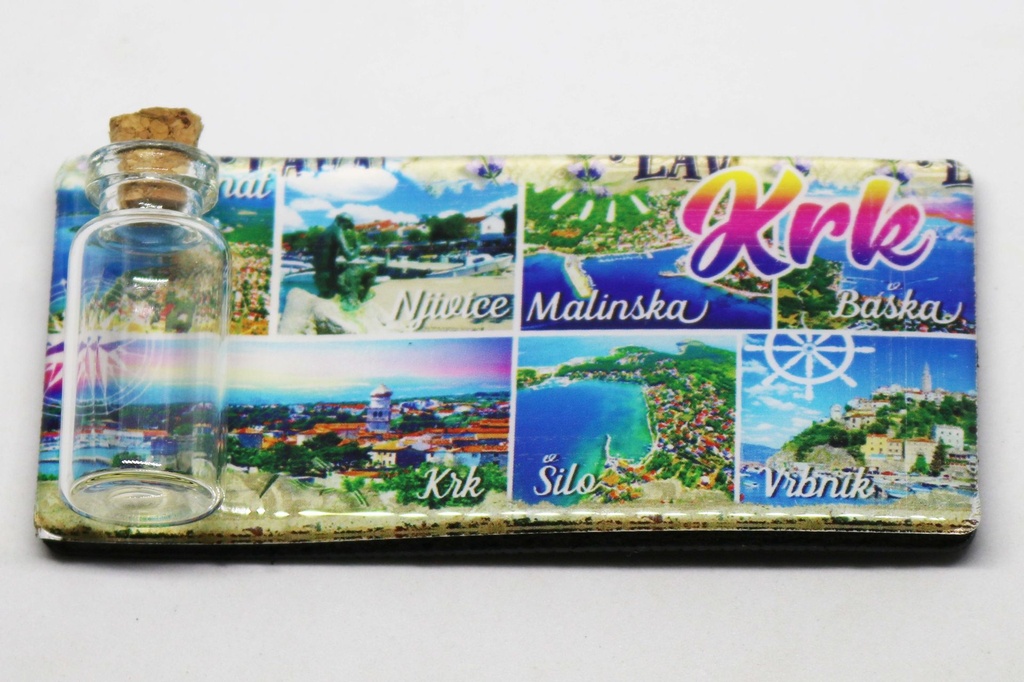 MAGNET S BOČICOM  KRK 