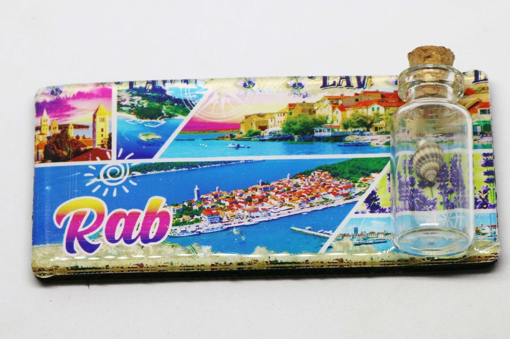 MAGNET S BOČICOM  RAB 