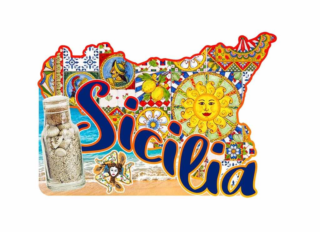 MAGNETE EPOXY SICILIA MAPPA 